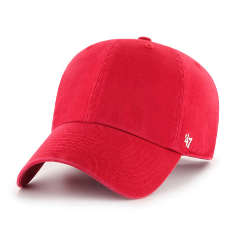 '47 Brand Blank Clean Up Cap Red