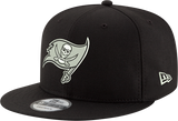 Tampa Bay Buccaneers New Era 9Fifty Snapback Black And White