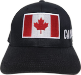 Canada Big Flag Cap Black
