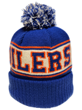 Edmonton Oilers Retro Knit Fleece Lined Pom Toque