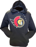 Ottawa Senators Embroidered Crest Hoodie Black