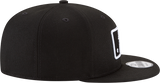MLB Logo Snapback Black And White