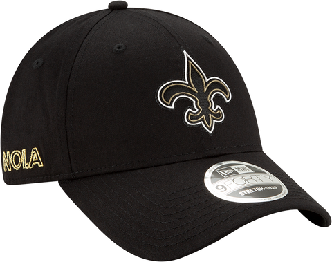 New Orleans Saints NFL Adjustable 9Forty Stretch Draft Cap