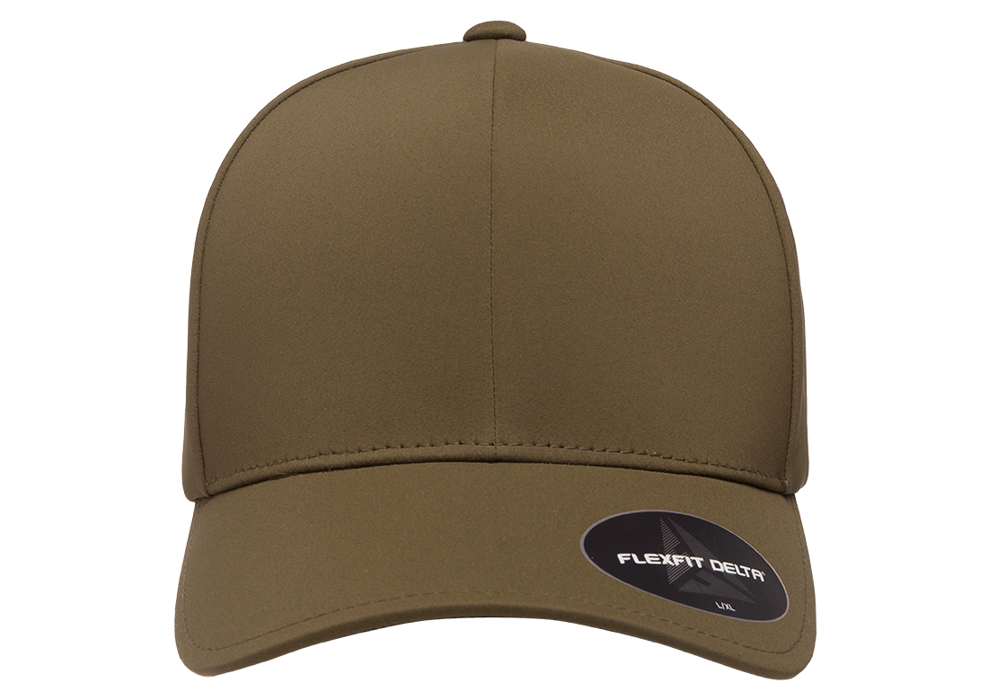 FLEXFIT DELTA® CAP OLIVE – Than Clubhouse Just More Caps