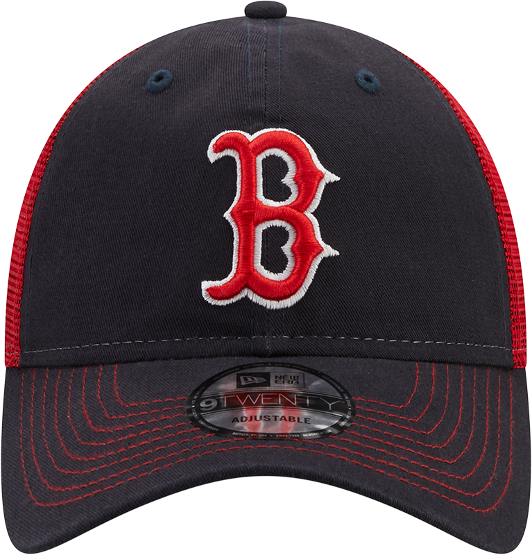Boston Red Sox New Era 9Twenty Fronted Trucker Cap – More Than