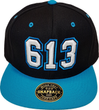 613 Ottawa Snapback Represent Black-Blue