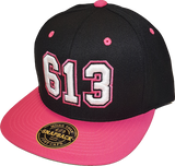 613 Ottawa Snapback Represent Black-Pink