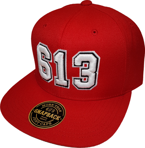 Ottawa Cap Represent Snapback 613 Red