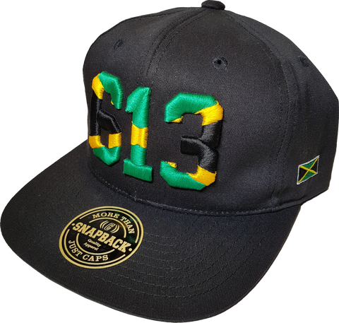 Jamaica Snapback Cap 613 Black