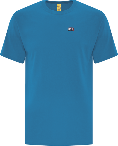 Six One 3 Pure Patch T-Shirt Bright Blue II