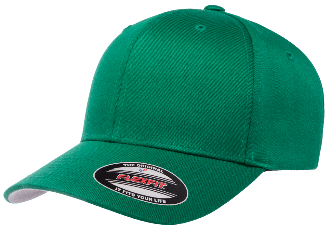 FLEXFIT® Wooly Combed Clubhouse Caps – Green Than More Pepper Cap Just