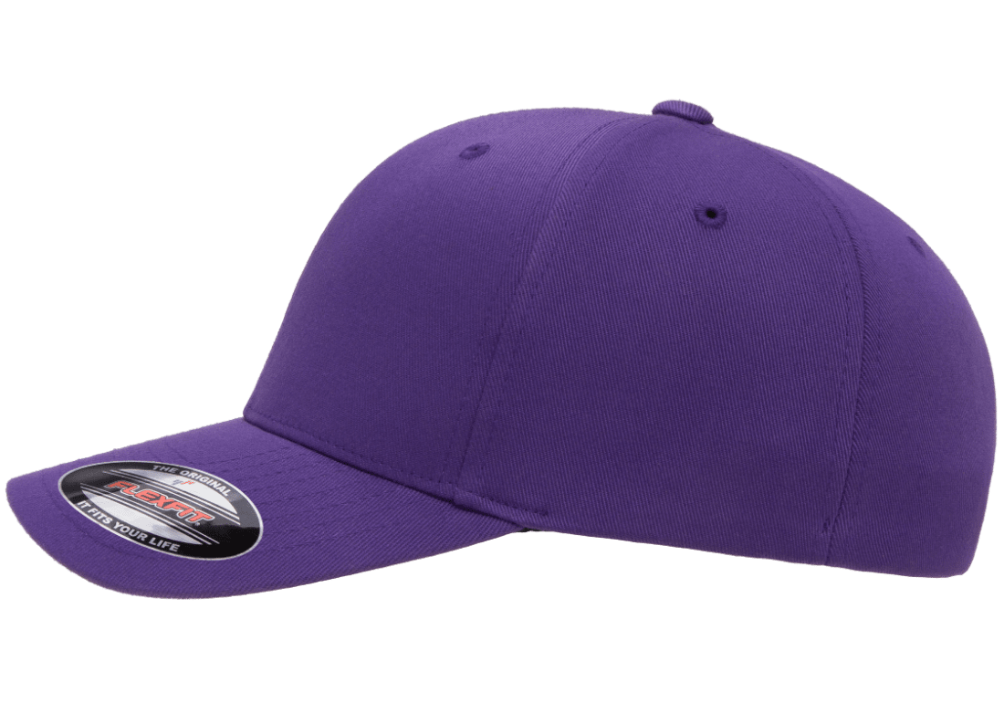 FLEXFIT® Wooly Combed Cap Purple – More Than Just Caps Clubhouse