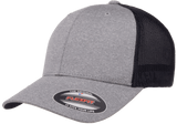 FLEXFIT® Melange Trucker Cap Heather/Navy