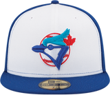 Toronto Blue Jays Cooperstown Authentic Fitted White Front