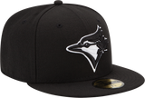 Toronto Blue Jays New Era 59Fifty Fitted Black White