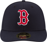 Boston Red Sox Fitted Game Low Crown