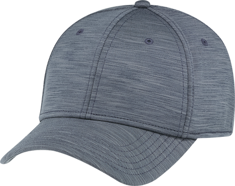AJM Polyester Marl And Spandex Stretch Fit Cap Charcoal