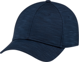 AJM Polyester Marl And Spandex Stretch Fit Cap Navy