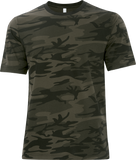 ATC™ EUROSPUN® Ring Spun T-Shirt Black Camo