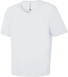 ATC™ EUROSPUN® Ring Spun V-Neck T-Shirt White