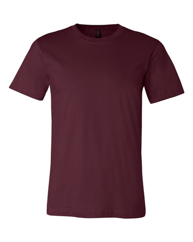 BELLA + CANVAS - Unisex Jersey T-Shirt Maroon