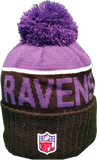 Baltimore Ravens Fleece Lined Knit Pom Toque