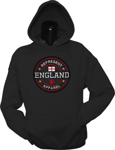 England Hoodie Benchmark Black