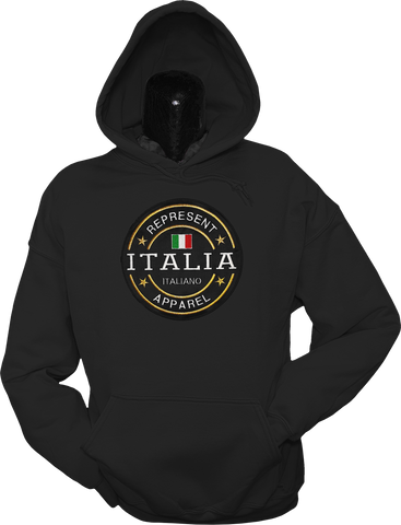 Italy Hoodie Benchmark Black