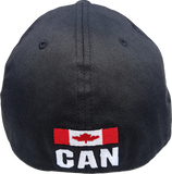 Canada Big Flag Cap Black