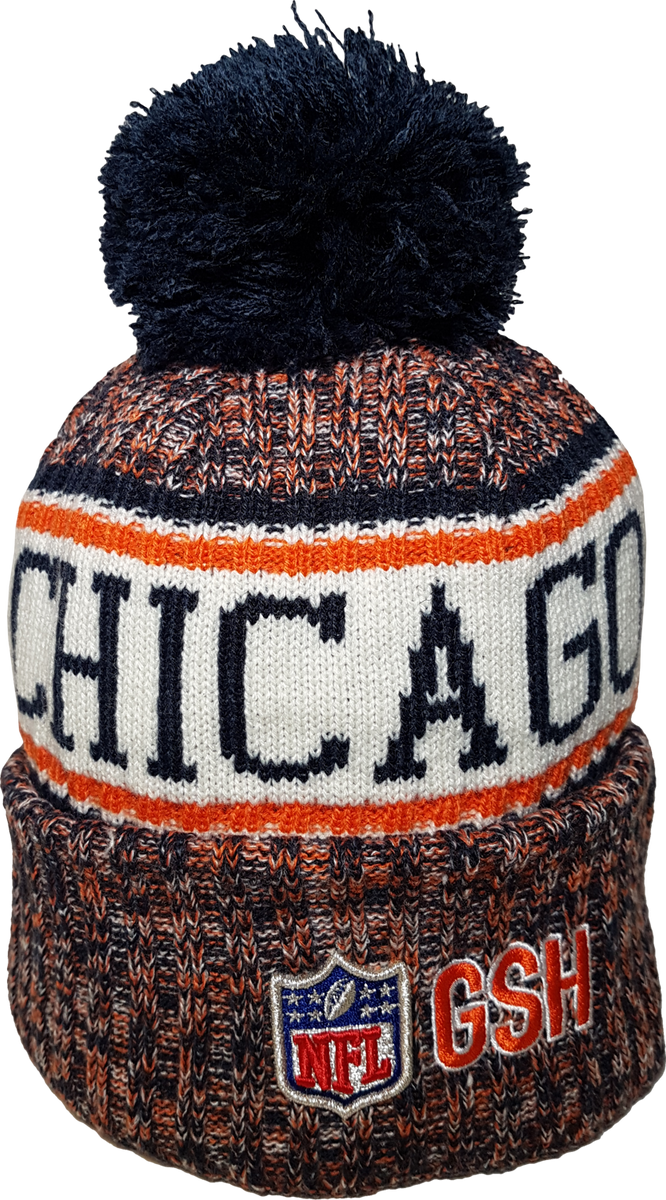 Chicago Bears NFL 18 Sideline Pom Toque More Than Just Caps