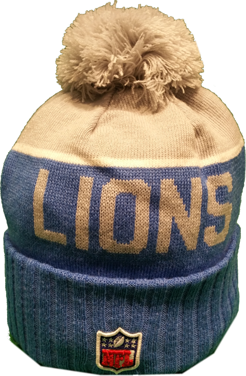 Detroit lions stocking cap store