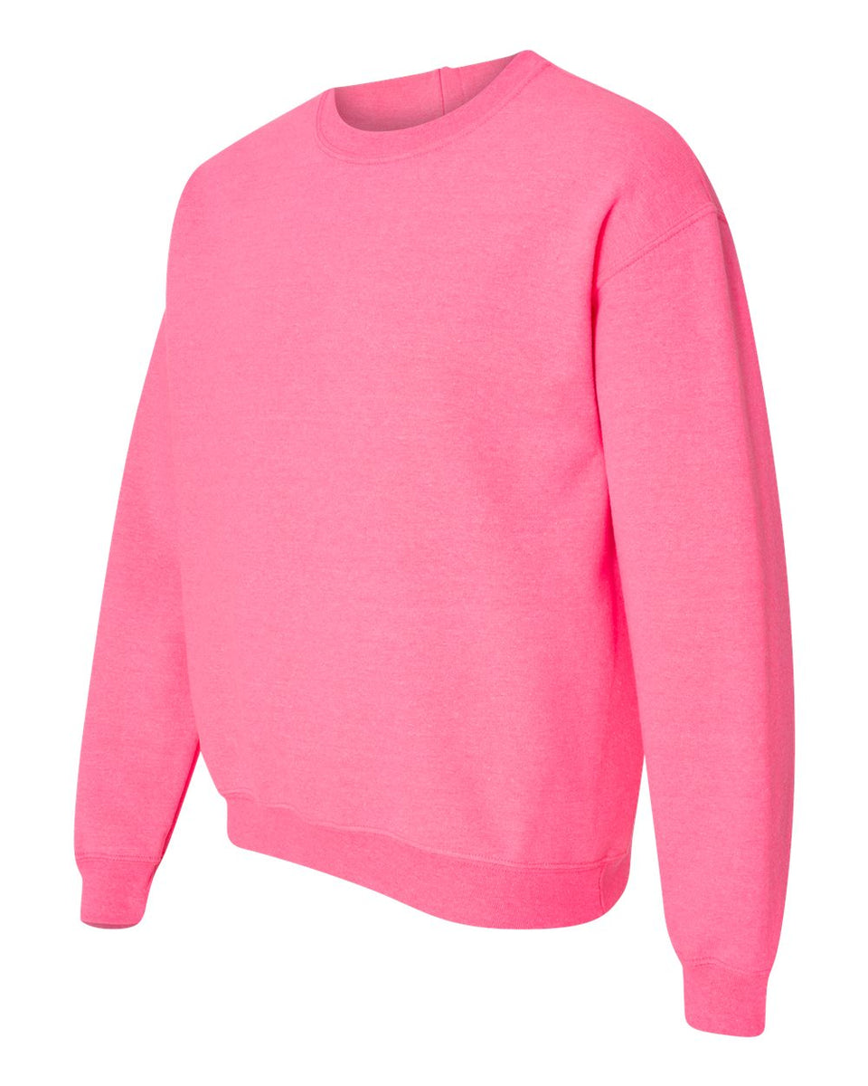 Gildan safety top pink hoodie