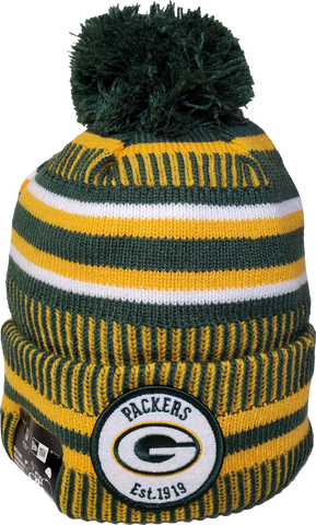 Green Bay Packers Knit Pom Toque NFL Sideline