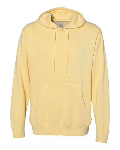 Independent Trading Co. Heavyweight Pigment-Dyed Hoodie Pigment Yellow