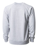 Independent Trading Co. Unisex Lightweight Loopback Terry Crewneck Athletic Heather