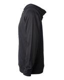 Independent Trading Co. - Icon Unisex Lightweight Loopback Terry Hood Black
