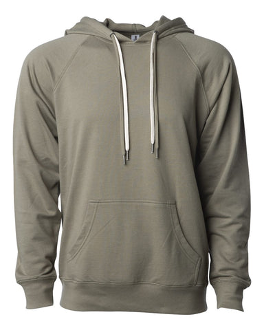 Independent Trading Co. - Icon Unisex Lightweight Loopback Terry Hood Olive