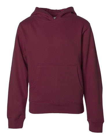 Youth Independent Midweight Hoodie Maroon