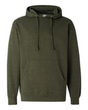 Independent Trading Co. Midweight Hooded Sweatshirt Army Heather