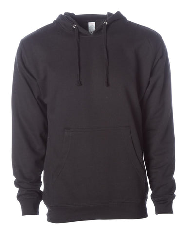 Independent Trading Co. Midweight Hooded Sweatshirt Black