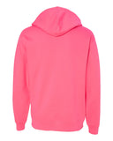 Independent Trading Co. Midweight Hooded Sweatshirt Neon Pink