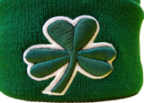 Irish Clover Pom Toque Green