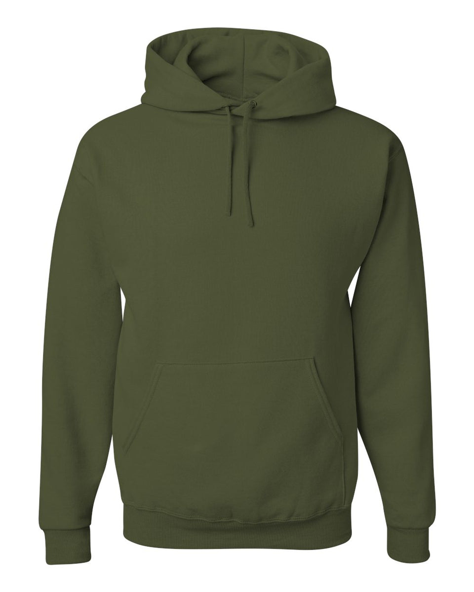 Green military hoodie outlet