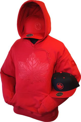 Tonal Canada Hoodie Mighty Maple Red