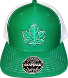 Canada Mighty Maple Trucker Green White