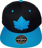 Canada Mighty Maple Black Blue Tonal Snapback