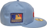 Montreal Expos New Era 59Fifty Fitted Sky Blue MLB 125th Anniversary Side Patch