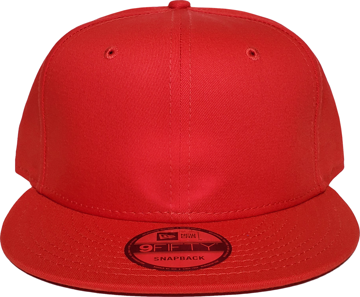 Blank New Era 9Fifty Snapback Red