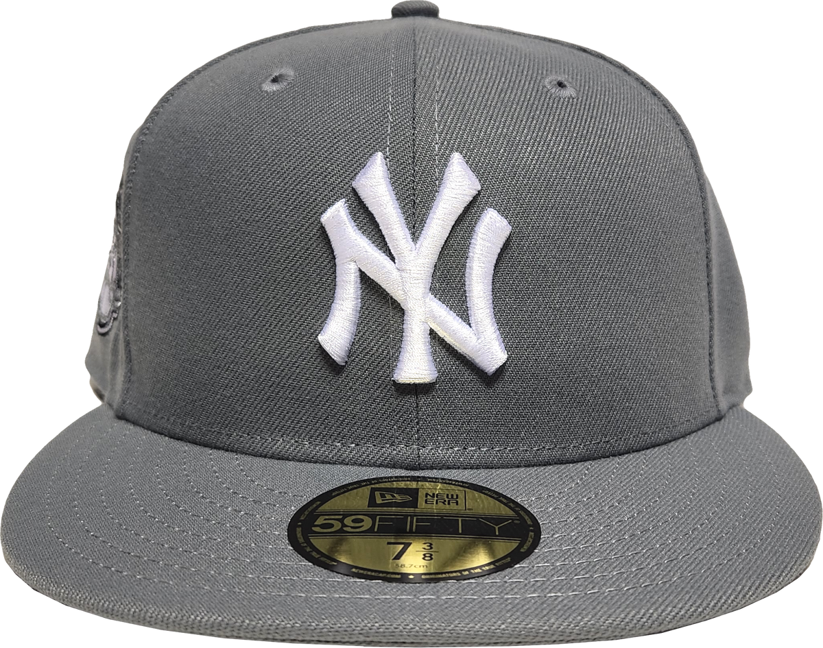  MLB New York Yankees 2Tone Storm Gray/Black 59Fifty Baseball  Cap, 6.5-Inch : Sports Fan Baseball Caps : Sports & Outdoors