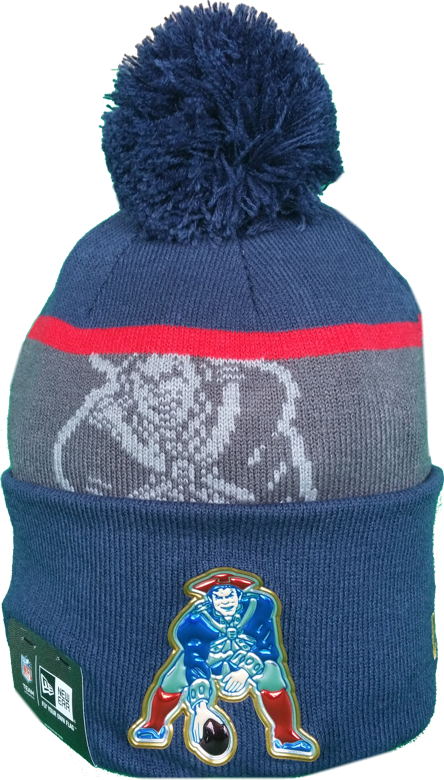 New England Patriots Retro 50th Super Bowl Pom Toque More Than